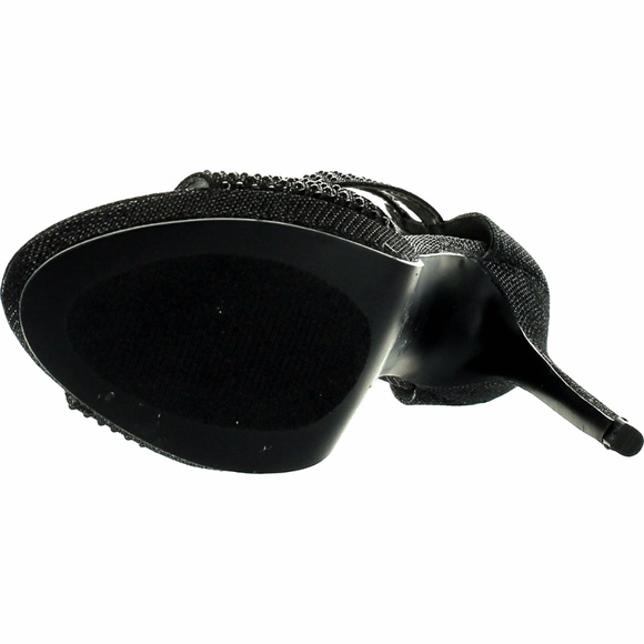 Bonnibel Women's Glitter Stiletto Ankle Dress Shoe - Picture 3 of 4